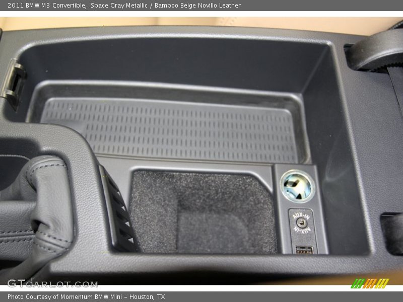 Space Gray Metallic / Bamboo Beige Novillo Leather 2011 BMW M3 Convertible