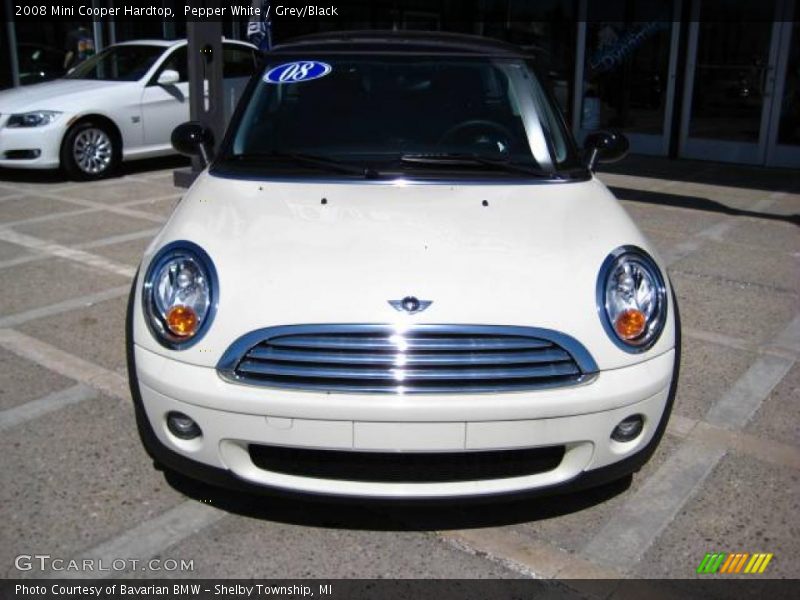 Pepper White / Grey/Black 2008 Mini Cooper Hardtop