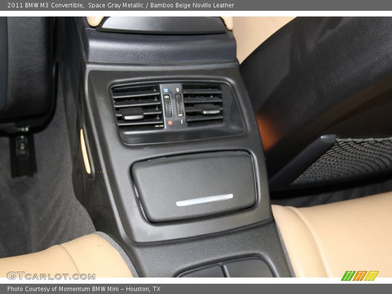 Space Gray Metallic / Bamboo Beige Novillo Leather 2011 BMW M3 Convertible