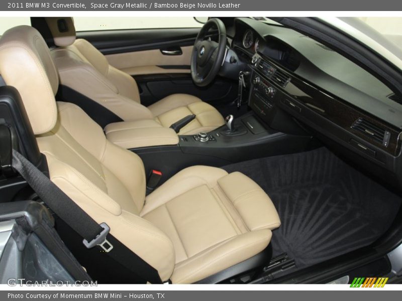 Space Gray Metallic / Bamboo Beige Novillo Leather 2011 BMW M3 Convertible