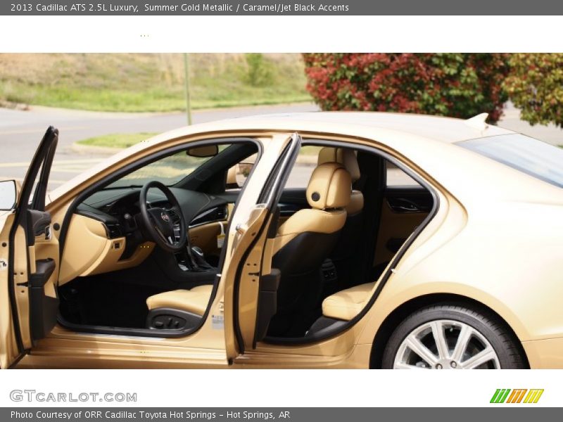  2013 ATS 2.5L Luxury Caramel/Jet Black Accents Interior