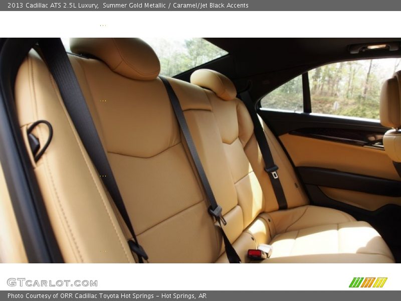Summer Gold Metallic / Caramel/Jet Black Accents 2013 Cadillac ATS 2.5L Luxury