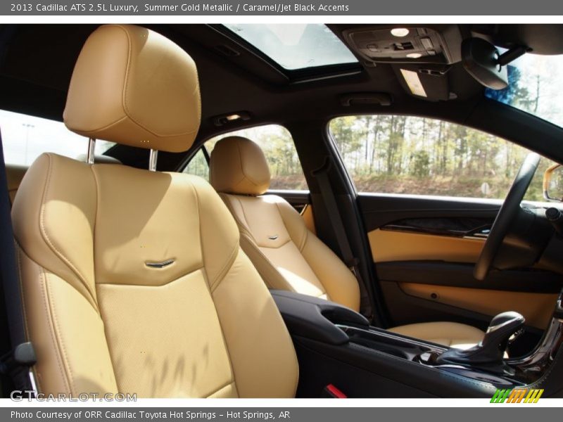  2013 ATS 2.5L Luxury Caramel/Jet Black Accents Interior