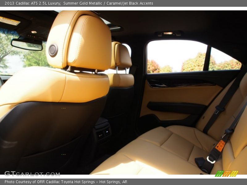 Summer Gold Metallic / Caramel/Jet Black Accents 2013 Cadillac ATS 2.5L Luxury
