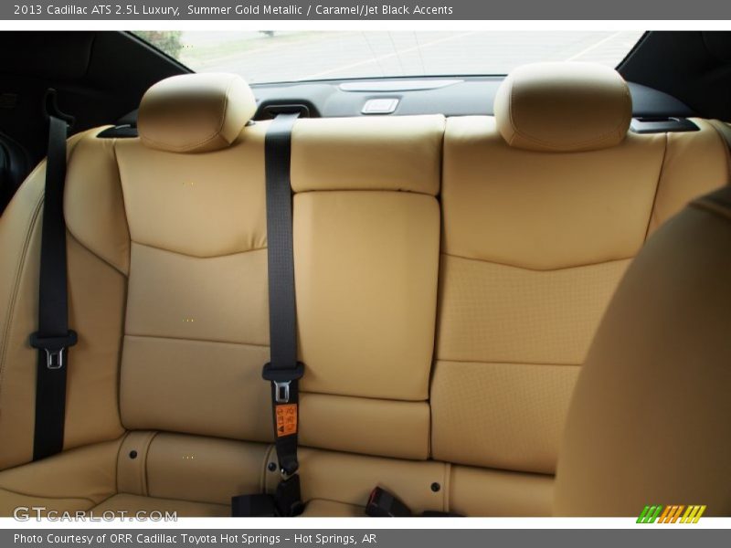 Summer Gold Metallic / Caramel/Jet Black Accents 2013 Cadillac ATS 2.5L Luxury