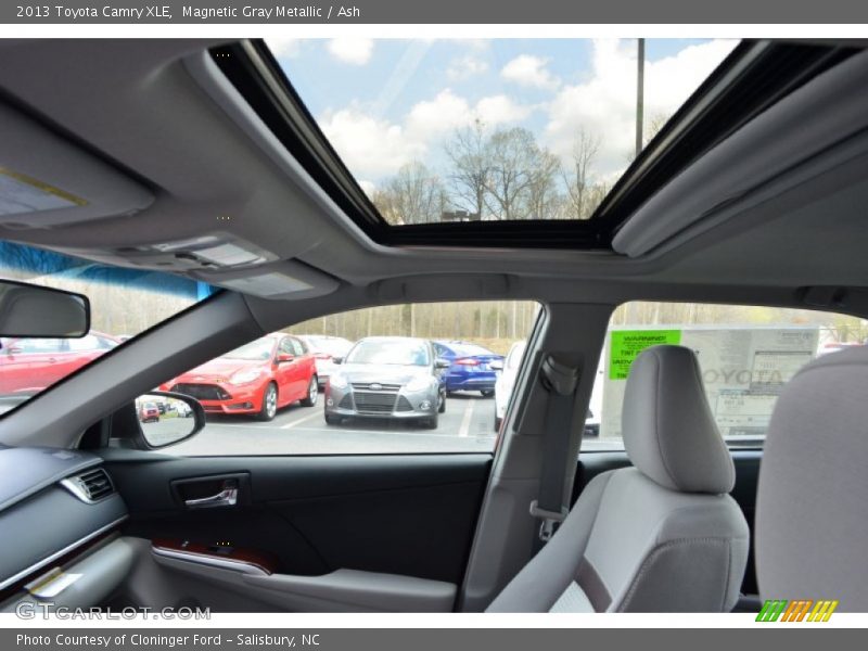 Magnetic Gray Metallic / Ash 2013 Toyota Camry XLE