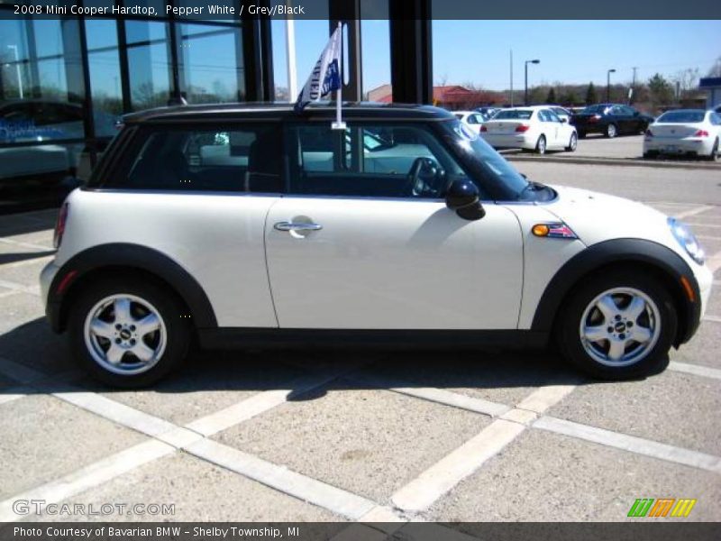 Pepper White / Grey/Black 2008 Mini Cooper Hardtop