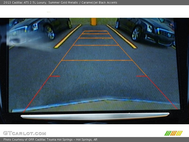 Summer Gold Metallic / Caramel/Jet Black Accents 2013 Cadillac ATS 2.5L Luxury