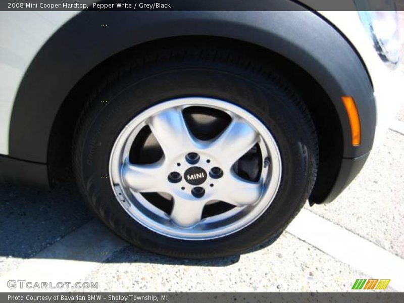 Pepper White / Grey/Black 2008 Mini Cooper Hardtop