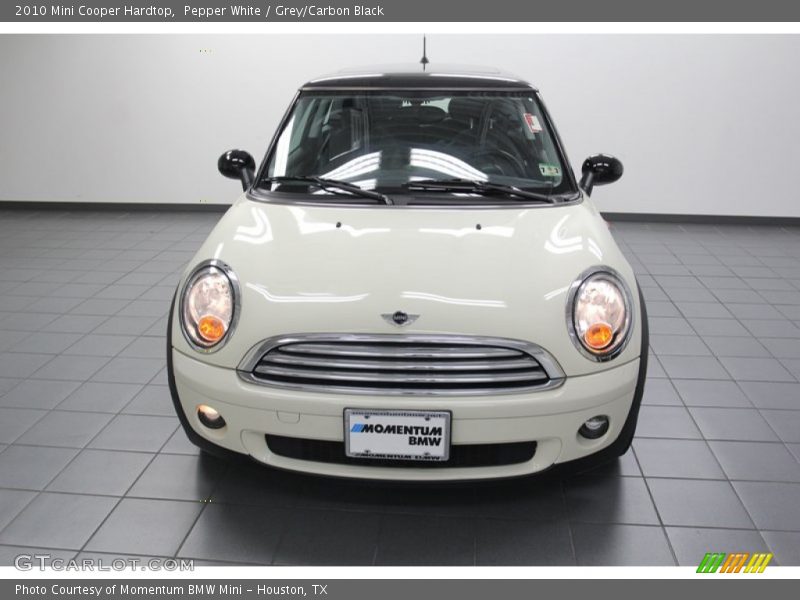 Pepper White / Grey/Carbon Black 2010 Mini Cooper Hardtop