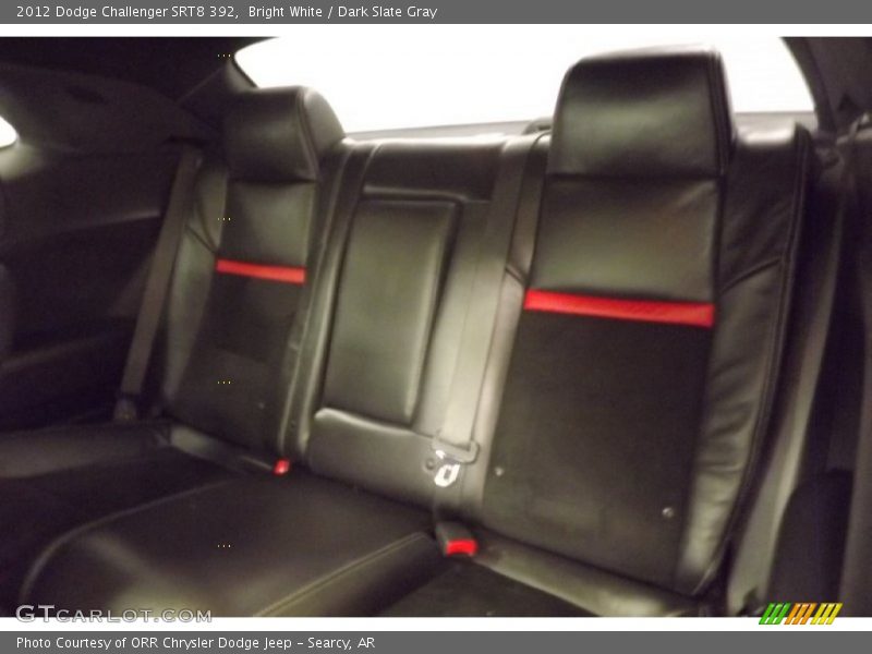 Bright White / Dark Slate Gray 2012 Dodge Challenger SRT8 392