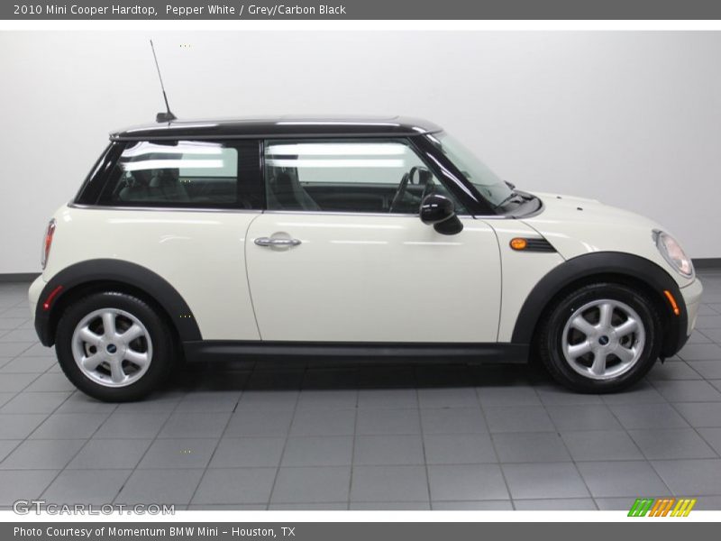 Pepper White / Grey/Carbon Black 2010 Mini Cooper Hardtop