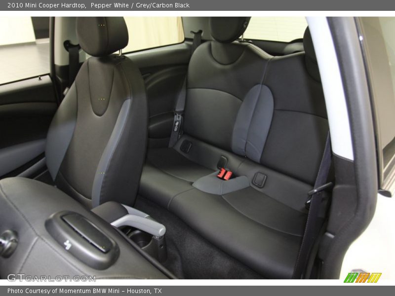 Pepper White / Grey/Carbon Black 2010 Mini Cooper Hardtop