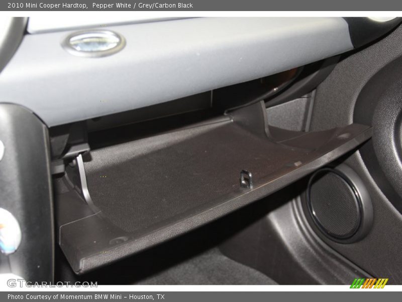 Pepper White / Grey/Carbon Black 2010 Mini Cooper Hardtop
