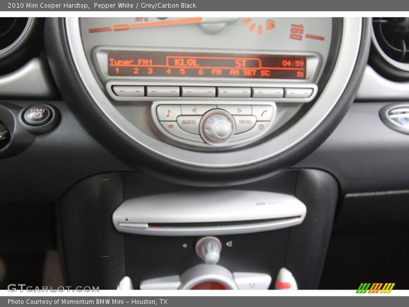 Pepper White / Grey/Carbon Black 2010 Mini Cooper Hardtop