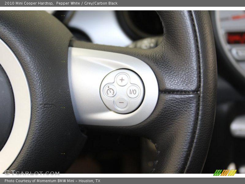 Pepper White / Grey/Carbon Black 2010 Mini Cooper Hardtop
