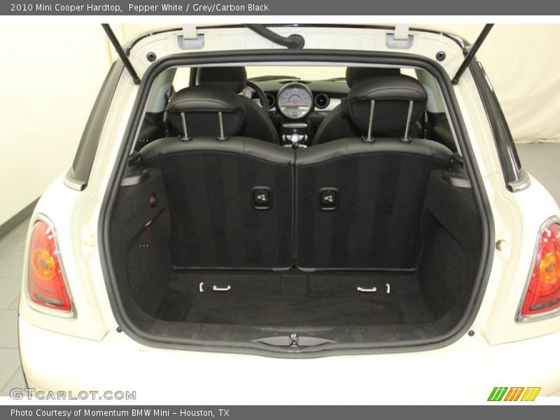 Pepper White / Grey/Carbon Black 2010 Mini Cooper Hardtop
