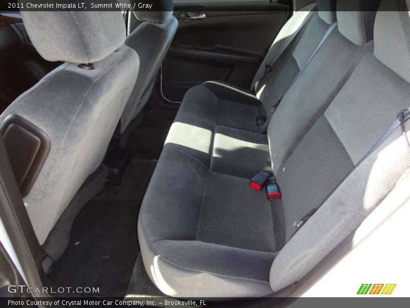 Summit White / Gray 2011 Chevrolet Impala LT