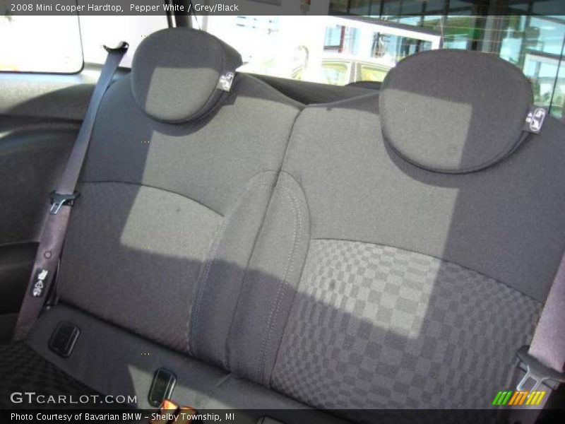 Pepper White / Grey/Black 2008 Mini Cooper Hardtop