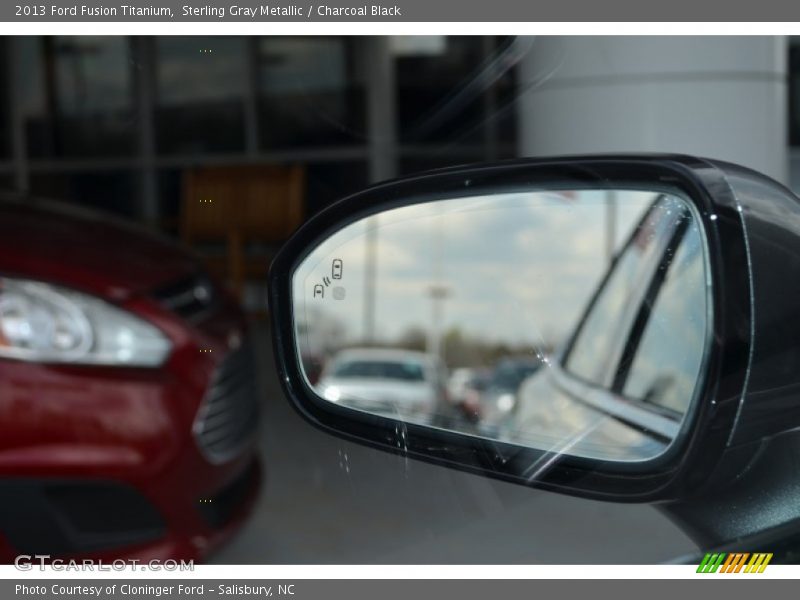 Sterling Gray Metallic / Charcoal Black 2013 Ford Fusion Titanium