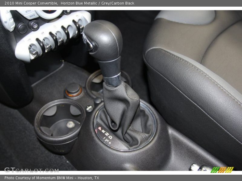 Horizon Blue Metallic / Grey/Carbon Black 2010 Mini Cooper Convertible