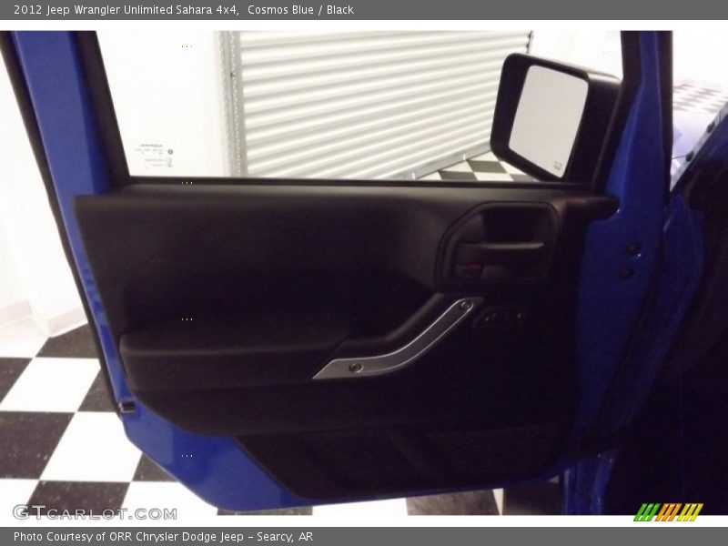 Cosmos Blue / Black 2012 Jeep Wrangler Unlimited Sahara 4x4