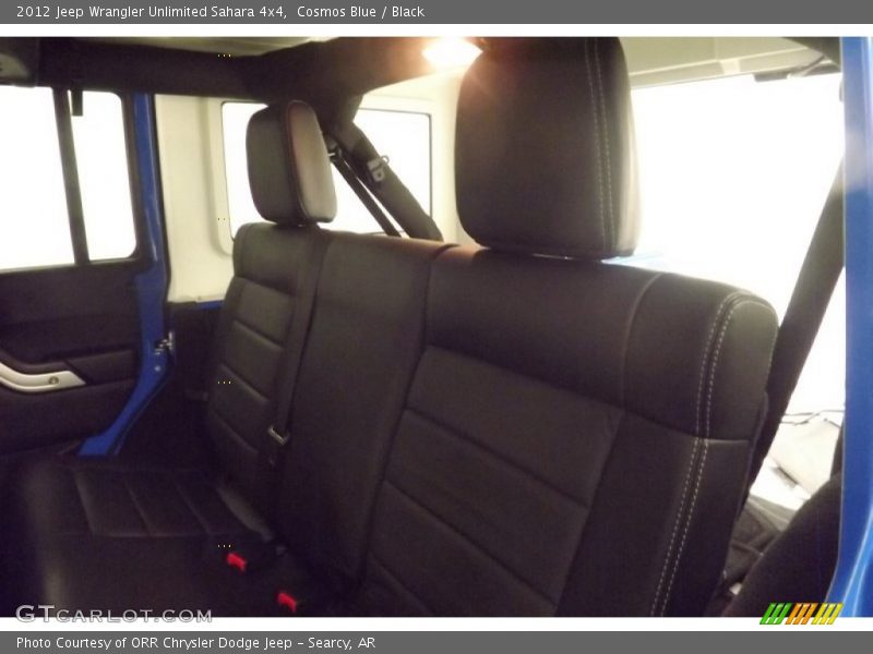 Cosmos Blue / Black 2012 Jeep Wrangler Unlimited Sahara 4x4