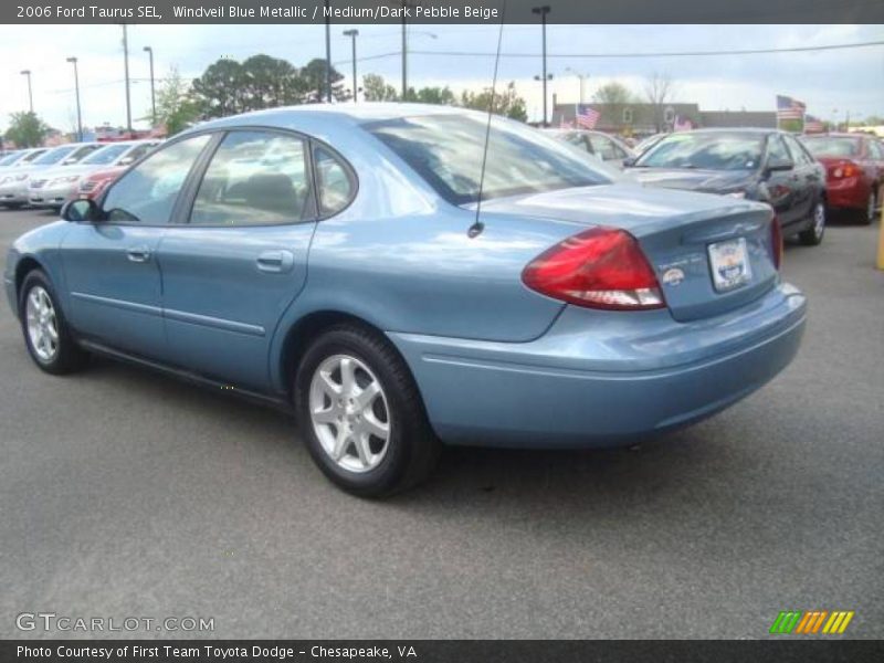 Windveil Blue Metallic / Medium/Dark Pebble Beige 2006 Ford Taurus SEL
