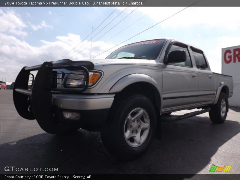 Lunar Mist Metallic / Charcoal 2004 Toyota Tacoma V6 PreRunner Double Cab