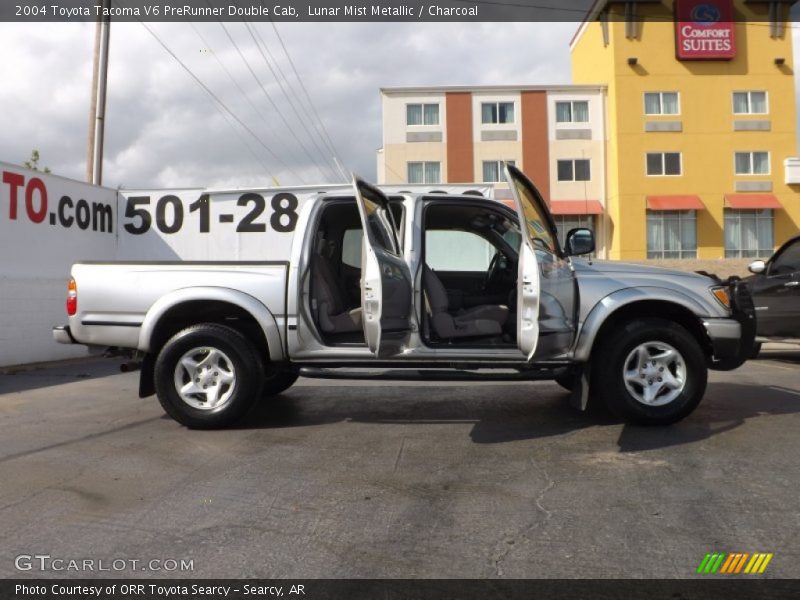 Lunar Mist Metallic / Charcoal 2004 Toyota Tacoma V6 PreRunner Double Cab
