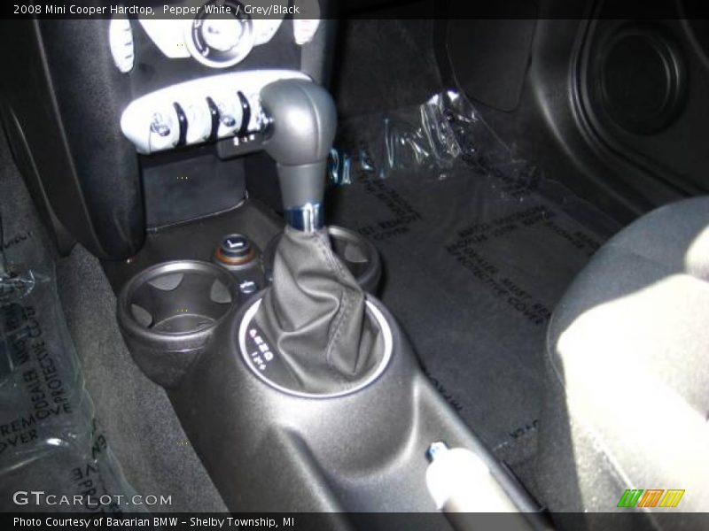 Pepper White / Grey/Black 2008 Mini Cooper Hardtop