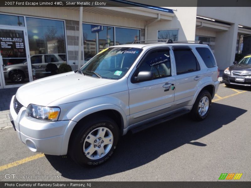 Silver Metallic / Ebony 2007 Ford Escape Limited 4WD