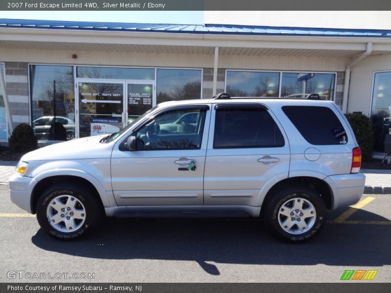 Silver Metallic / Ebony 2007 Ford Escape Limited 4WD