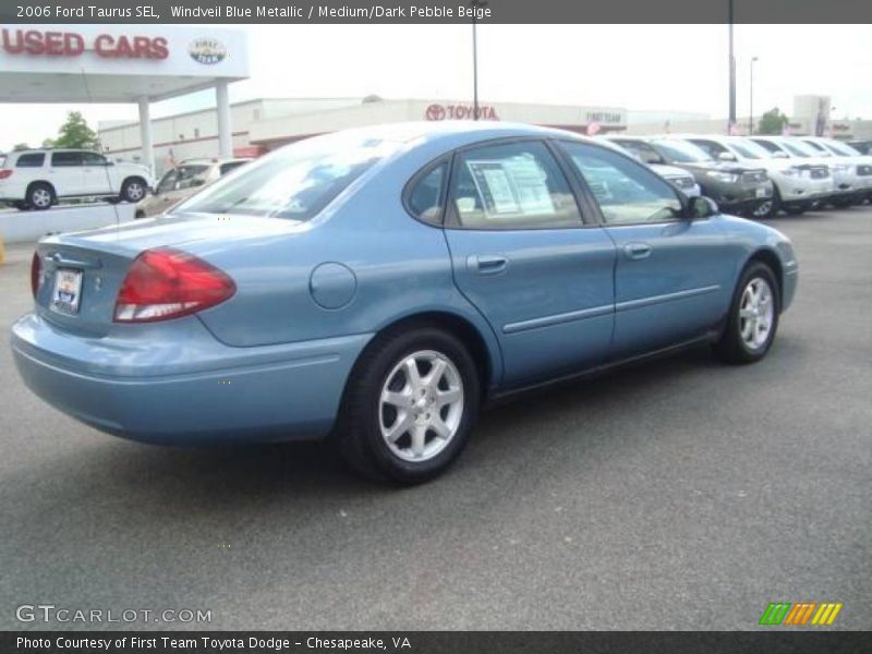 Windveil Blue Metallic / Medium/Dark Pebble Beige 2006 Ford Taurus SEL