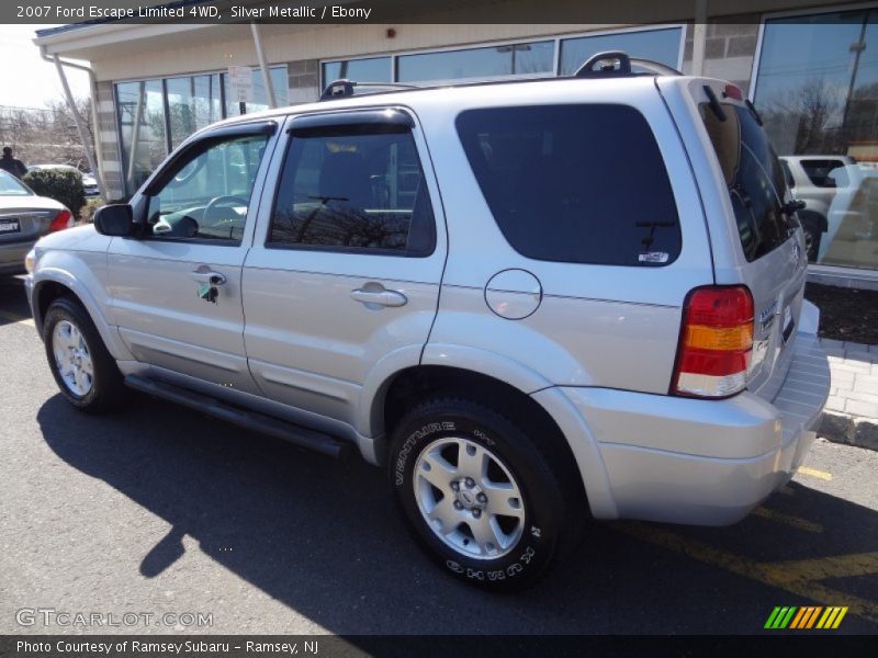 Silver Metallic / Ebony 2007 Ford Escape Limited 4WD