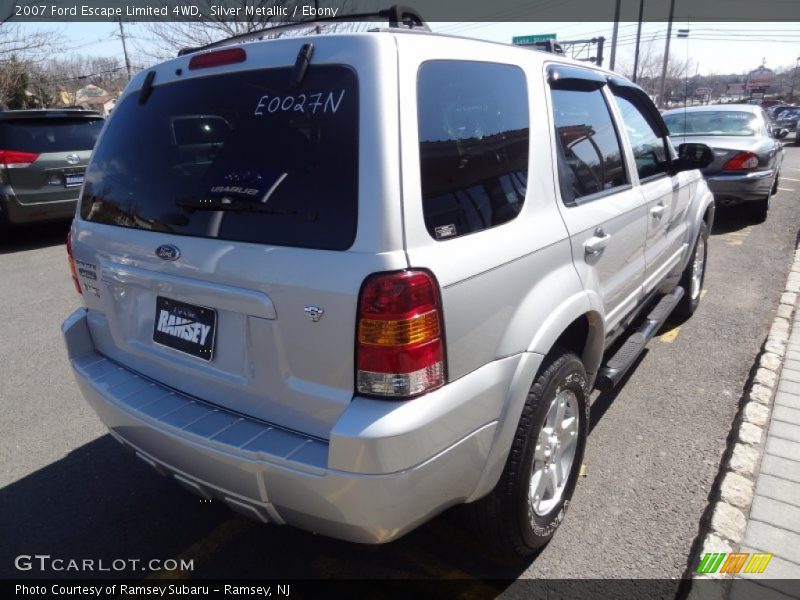 Silver Metallic / Ebony 2007 Ford Escape Limited 4WD