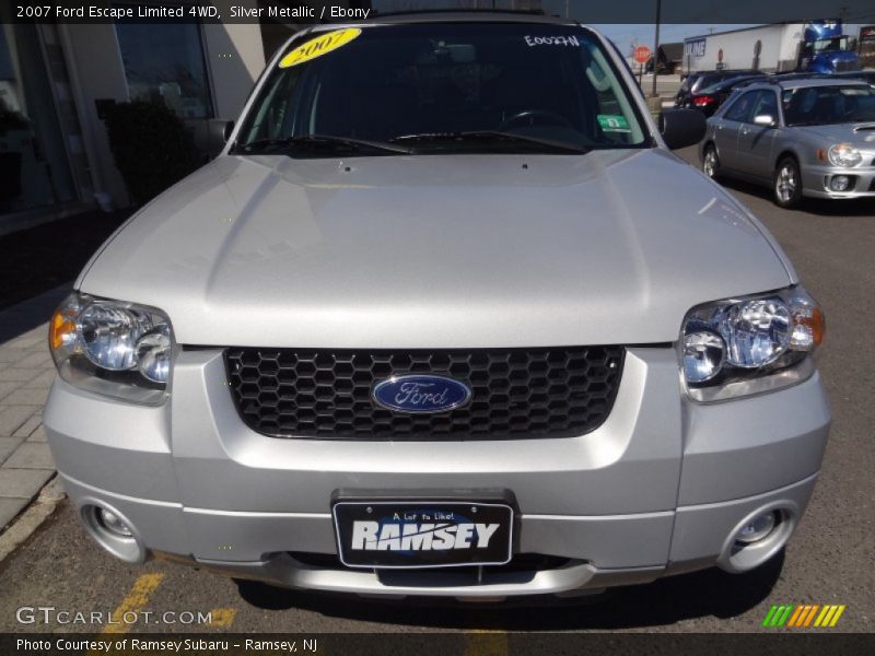 Silver Metallic / Ebony 2007 Ford Escape Limited 4WD