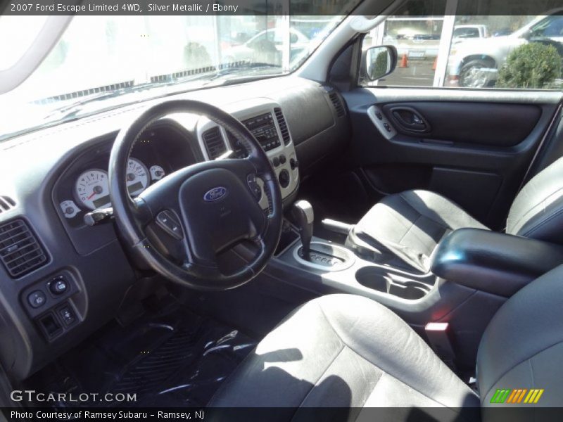 Silver Metallic / Ebony 2007 Ford Escape Limited 4WD