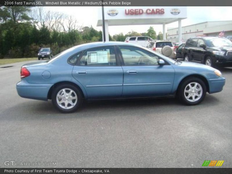 Windveil Blue Metallic / Medium/Dark Pebble Beige 2006 Ford Taurus SEL