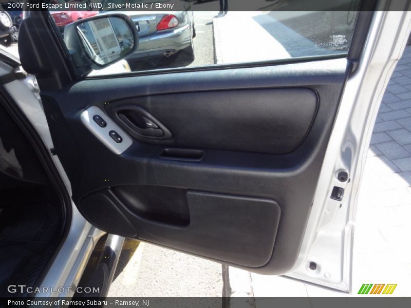 Silver Metallic / Ebony 2007 Ford Escape Limited 4WD
