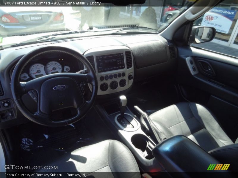 Silver Metallic / Ebony 2007 Ford Escape Limited 4WD