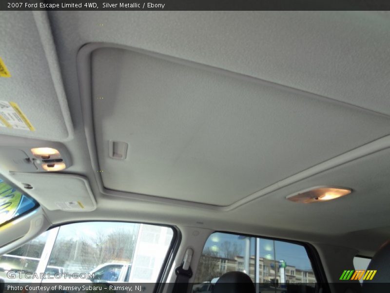 Silver Metallic / Ebony 2007 Ford Escape Limited 4WD