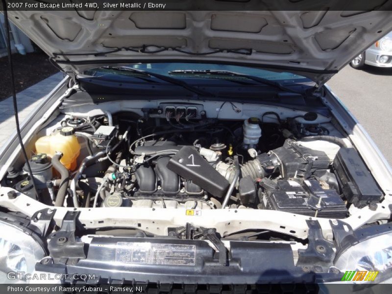 Silver Metallic / Ebony 2007 Ford Escape Limited 4WD