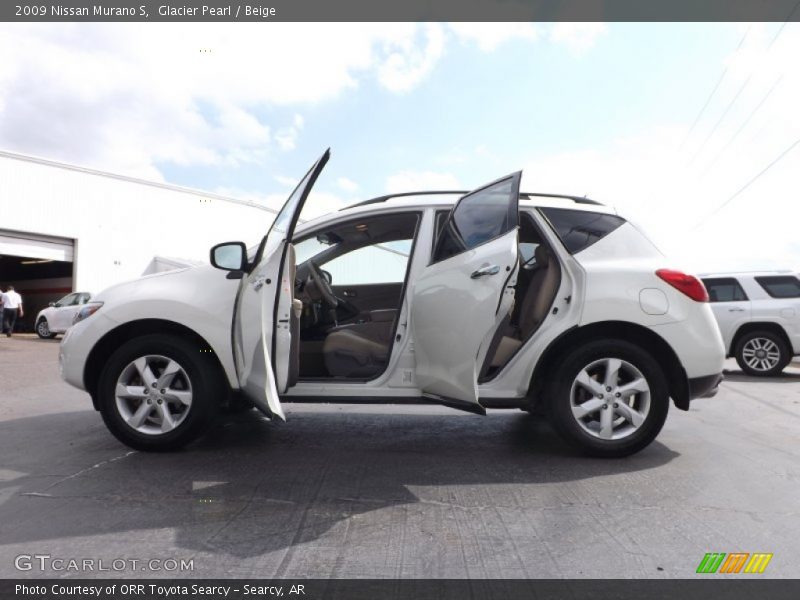 Glacier Pearl / Beige 2009 Nissan Murano S