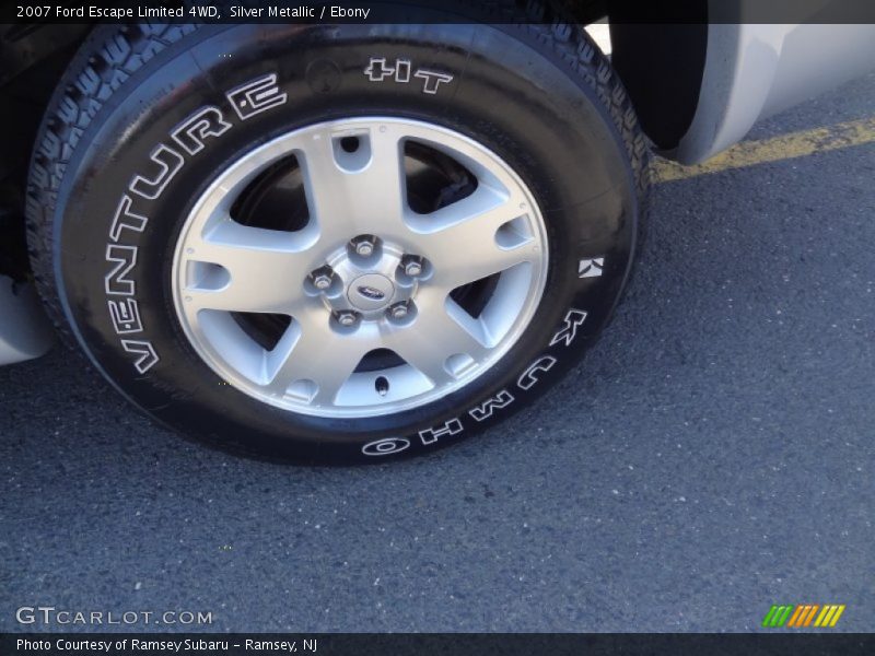 Silver Metallic / Ebony 2007 Ford Escape Limited 4WD