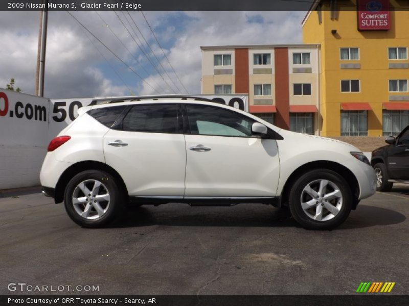 Glacier Pearl / Beige 2009 Nissan Murano S