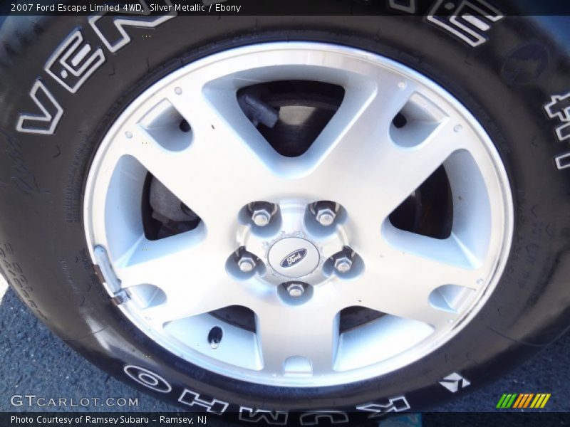 Silver Metallic / Ebony 2007 Ford Escape Limited 4WD