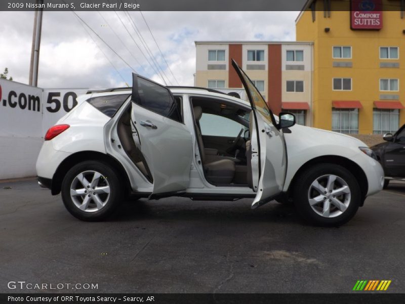 Glacier Pearl / Beige 2009 Nissan Murano S