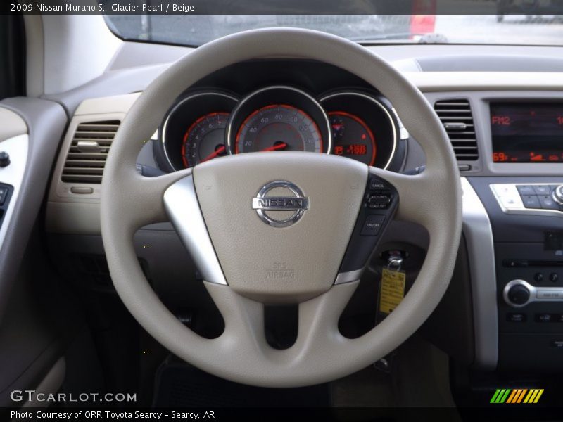 Glacier Pearl / Beige 2009 Nissan Murano S
