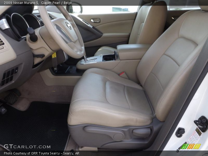 Glacier Pearl / Beige 2009 Nissan Murano S
